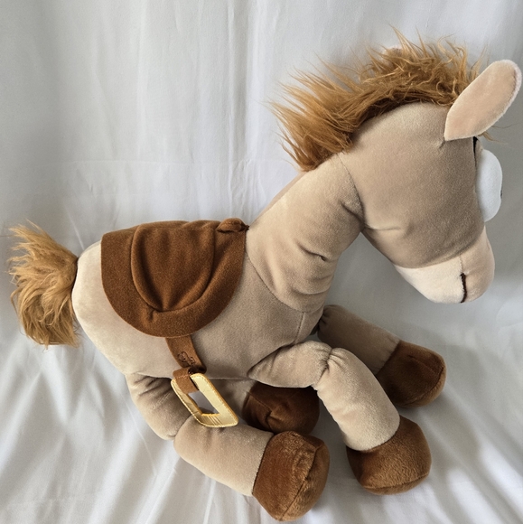 Disney Parks Pixar Bullseye Toy Story Horse Plush 20" Floppy Legs - Picture 4 of 8